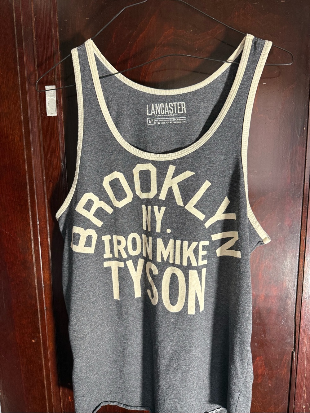 Mike Tyson Roots of Fight Tank S RARE